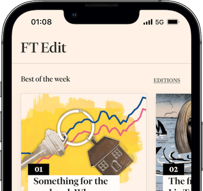 FT Edit loaded on an iPhone, top half of the device visible